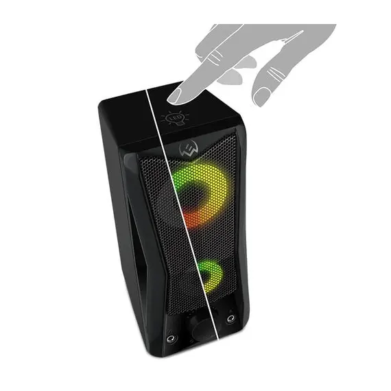 11 - Speakers SVEN "445" Black, 6w, USB / DC 5V