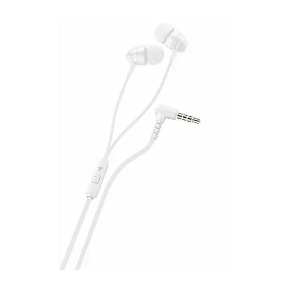 3 - Ploos In-ear earphones with mic, White