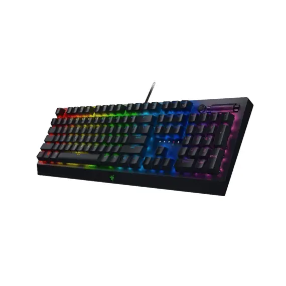 3 - Gaming Keyboard Razer BlackWidow V3, Mechanical, Linear SW, Aluminum,...