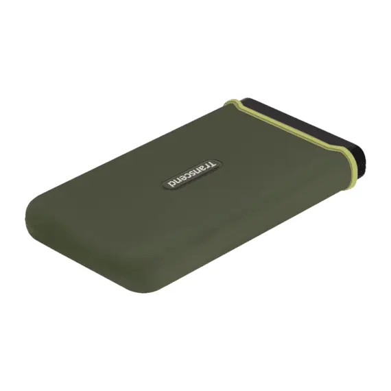 5 - 2.0TB Transcend Portable SSD ESD380C Military Green, USB-C 3.2...