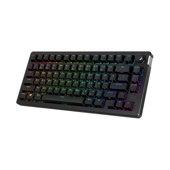 Gaming Wireless Keyboard HyperX Alloy Rise 75, Mechanical, 75% form factor,...