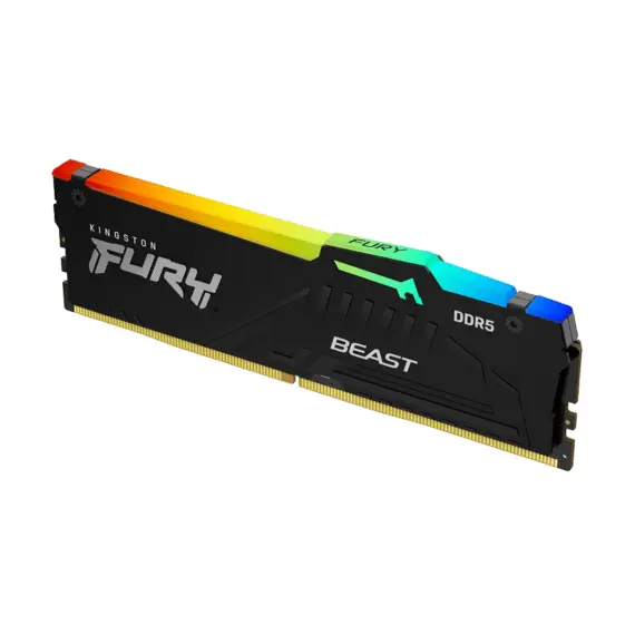 2 - .8GB DDR5-6000MHz Kingston FURY Beast RGB (KF560C30BBA-8),...
