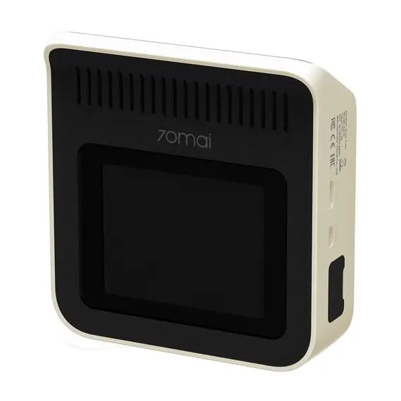 3 - 70mai A400 Dash Cam with RC09 Rear cam, Ivory
