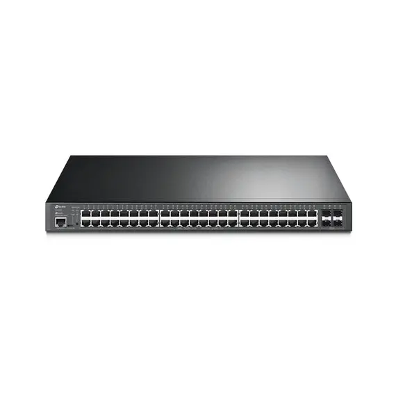 3 - 48-Port Gigabit L2+ Managed PoE+ Switch TP-LINK "TL-SG3452P", 48xPoE+...