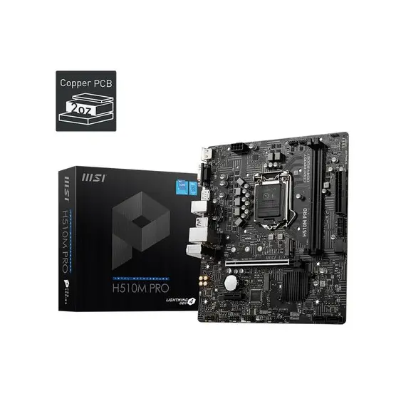 8 - MB S1200 MSI H510M PRO mATX