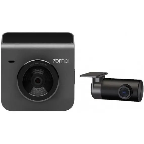 70mai A400 Dash Cam with RC09 Rear cam, Gray 27749