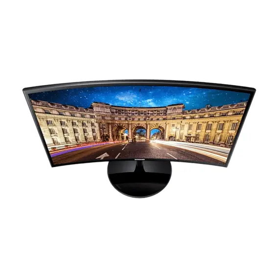 10 - 27" SAMSUNG C27F390FHI, Black/Blue, Curved-VA 1920x1080, 60Hz, 4ms,...