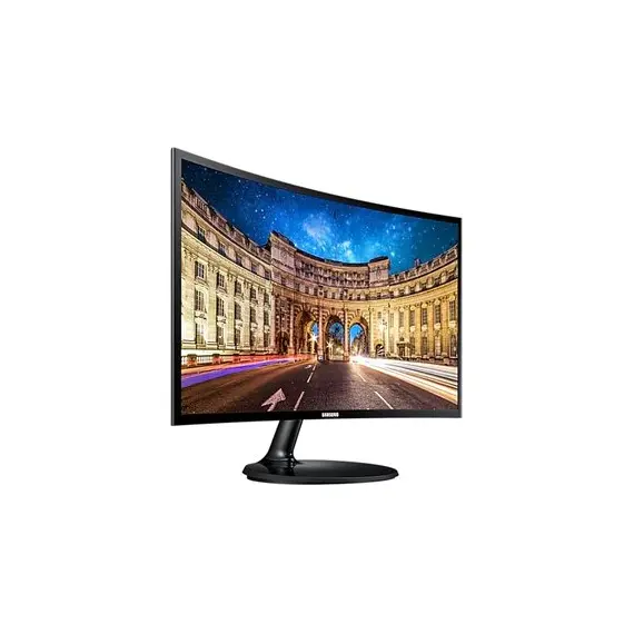 4 - 27" SAMSUNG C27F390FH, Black/Blue, Curved-VA 1920x1080, 60Hz, 4ms,...