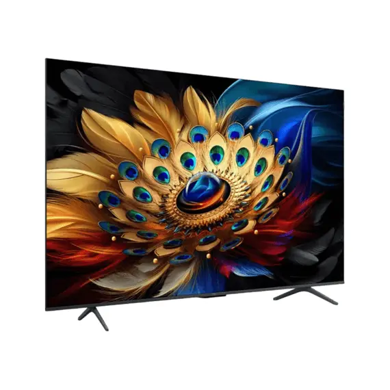 2 - 55" LED SMART TV TCL 55C655, QLED, 3840x2160, Google TV, Black