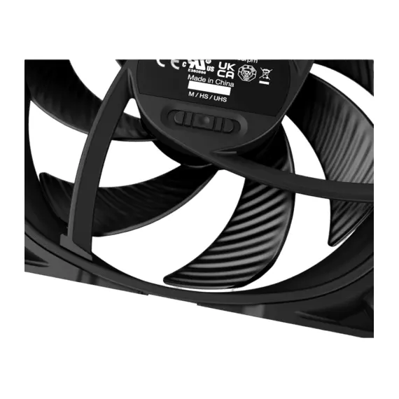 2 - PC Case Fan be quiet! Silent Wings Pro 4, 120x120x25mm, Fluid-Dynamic...
