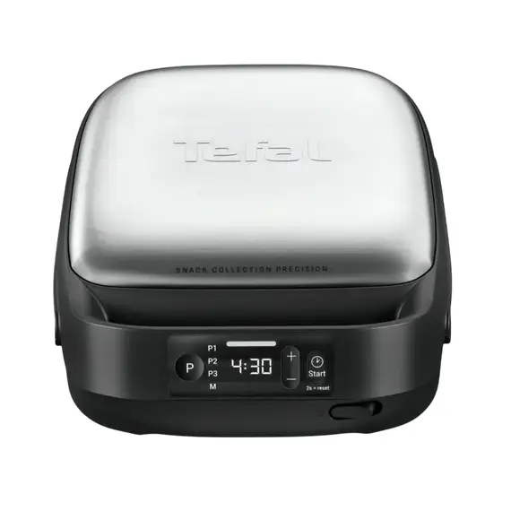 4 - Сэндвичница Tefal SW872BF0, Чёрный | Серебристый