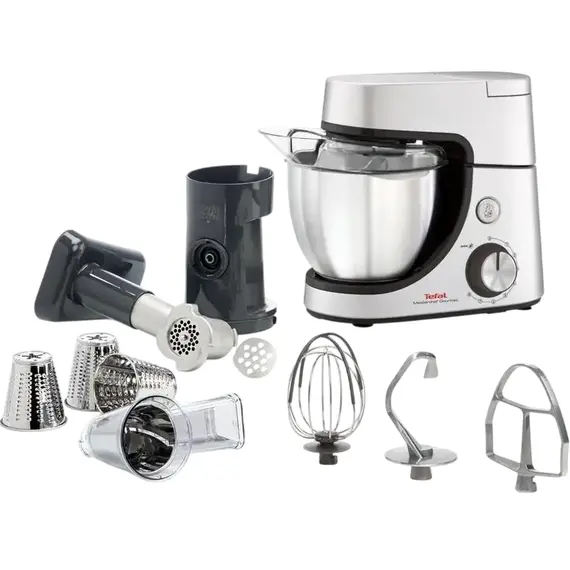 Кухонный комбайн Tefal QB512D38, Нержавеющая сталь 64778