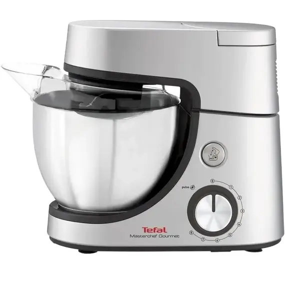 8 - Кухонный комбайн Tefal QB512D38, Нержавеющая сталь