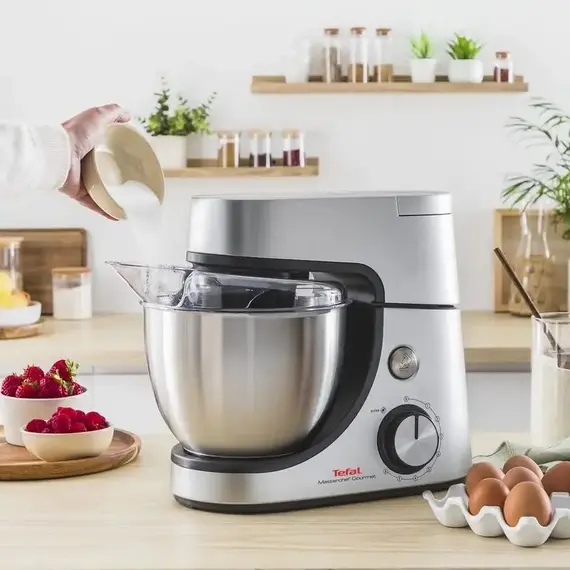 5 - Кухонный комбайн Tefal QB512D38, Нержавеющая сталь