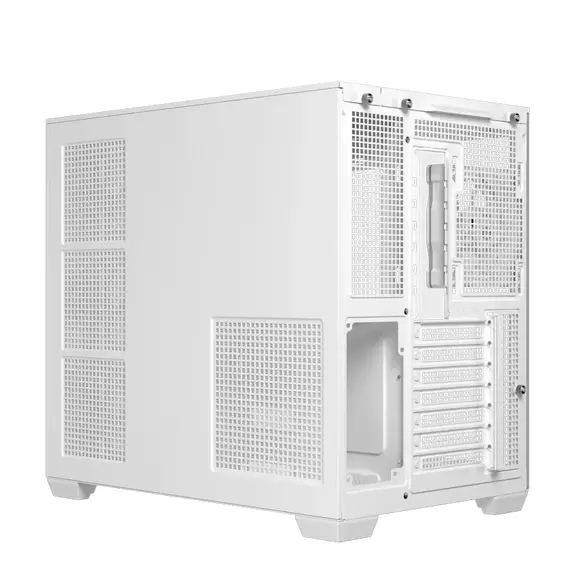 13 - Компьютерный корпус ASUS A32 PLUS TG, Midi-Tower, Без блока питания, Бел...