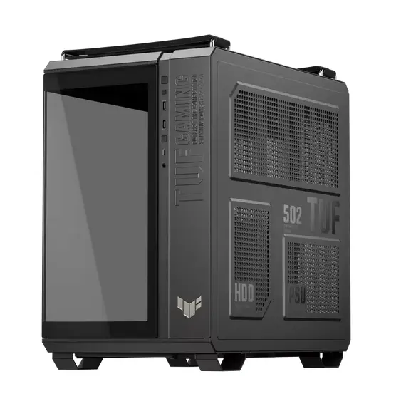 4 - Компьютерный корпус ASUS TUF Gaming GT502 Horizon TG, Midi-Tower, Без бл...
