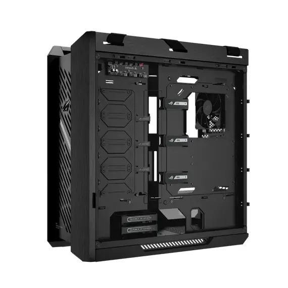 9 - Компьютерный корпус ASUS ROG Strix Helios II GX601S, Midi-Tower, Без бло...