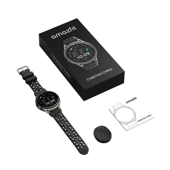 6 - Умные часы Xiaomi Amazfit Cheetah 2 Pro, 48мм, Titanium