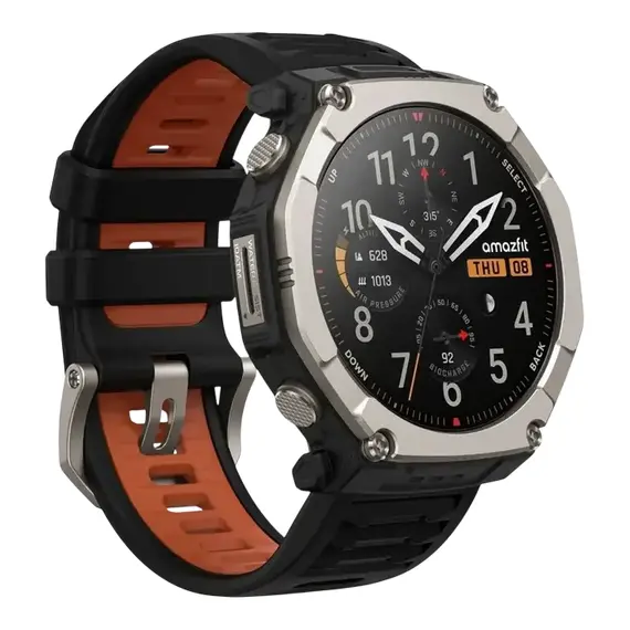 4 - Умные часы Xiaomi Amazfit T-Rex Ultra 2, 51мм, Black Magma