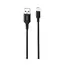 2 - Type-C Cable XO, Braided NB143, 2M, Black