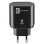 4 - Wall Charger Cellularline, Type-C, 25W, for Samsung, Black