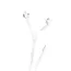 2 - XO earphones, EP68 in-ear earphone flat cable, White