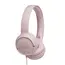 11 - Headphones JBL T500 Pink, On-ear.