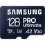 .128GB MicroSD (Class 10) UHS-I (U3)+SD adapter, Samsung PRO Ultimate...