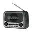 17 - Speakers SVEN Tuner "SRP-525", Grey, 3W, FM/AM/SW, USB, microSD,...