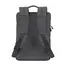 16 - Backpack Rivacase 8825, for Laptop 13,3" & City bags, Black Melange