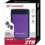 9 - 2.0TB (USB3.1) 2.5" Transcend "StoreJet 25H3P", Purple, Rubber...