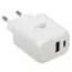 12 - Wall Charger Rivacase PS4192 W00, 20W PD/QC3.0, White