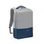 6 - Backpack Rivacase 7562, for Laptop 15,6" & City bags, Gray/Dark Blue