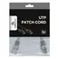 0.25m, Patch Cord Gray PP12-0.25M, Cat.5E, Cablexpert, molded strain relief...