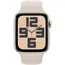 3 - Apple Watch SE 2 40mm Aluminum Case with Starlight Sport Band - S/M...