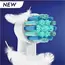 3 - Acc Electric Toothbrush Braun EB10/4 Frozen 4pcs.