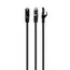 Cat.6A SFTP 0.25m, Black, Copper, PP6A-LSZHCU-BK-0.25M, Cablexpert, Low...