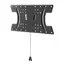 8 - Wall Mount Gembird "WM-65F-03" Black 32"-65", 30kg, VESA:up 400x200,...