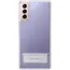 5 - Original Sam. Clear Standing cover Galaxy S21+, Transparent