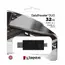 6 - 32GB USB3.2 Type-A/Type-C Flash Drive Kingston DataTraveler® Duo...