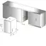 7 - Dish Washer/bin Hotpoint-Ariston HSIO 3O35 WFE
