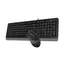 6 - Keyboard & Mouse A4Tech F1010, 12Fn Keys, Laser Engraving, Splash...