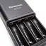 2 - Panasonic "Smart-Quick" Charger 4-pos AA/AAA + 4AA 2500mAh,...