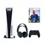 2 - SONY PlayStation 5 + DualSens Black + Fifa 22 + Plus 365, Black