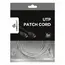 7.5m, Patch Cord Gray, PP12-7.5M, Cat.5E, Cablexpert, molded strain relief...
