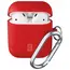 3 - Cellular Apple Airpods 1 & 2, Bounce case, Red