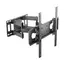 16 - Wall Mount Gembird "WM-55ST-04" Black 32"-55" 35kg VESA:up 400x400,...