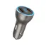 2 - Car Charger XO, QC3.0 + LED, CC26, Gray