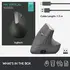 Беcпроводная мышь Logitech MX Vertical, Чёрный 25897